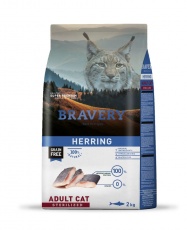 BRAVERY HERRING ADULT STERILIZED CAT (2 y 7 Kg)