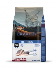 BRAVERY HERRING (Arenque) ADULT STERILIZED CAT (2 y 7 Kg)