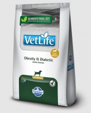 VET LIFE NATURAL OBESITY & DIABETIC MINI CANINE (2kg) 