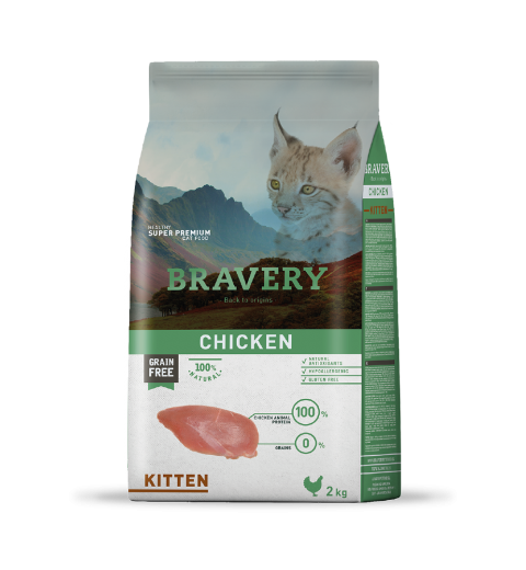 BRAVERY CHICKEN KITTEN (2 kg)