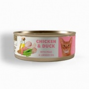 Lata AMITY Adult Cat Chicken/Duck (80gr)