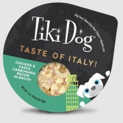 TikiDog Taste of Italy (Chicken & Pasta Carbonara) 85gr