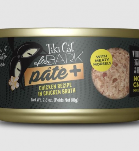 TikiCat AFTER DARK PATÉ Chicken recipe in Chicken Broth (80gr)