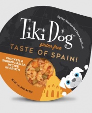 TikiDog Taste of Spain (Chicken & Shrimp Paella) 85gr