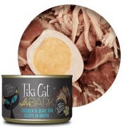 TikiCat AFTER DARK Chicken & Quail Egg recipe in Broth (80gr)