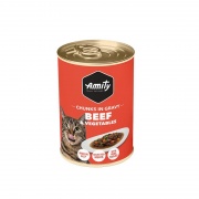 Lata AMITY Chunks Cat Beef (415gr)