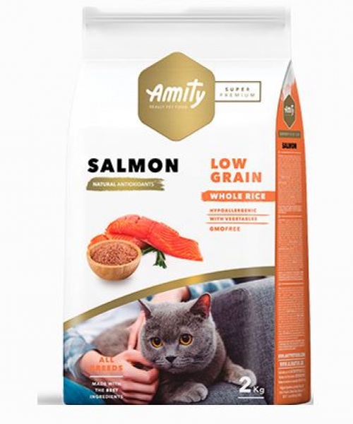 AMITY Adult Cat Salmon (2kg) venc 10/10