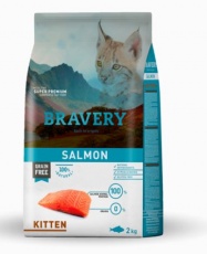 BRAVERY SALMON KITTEN 2KG