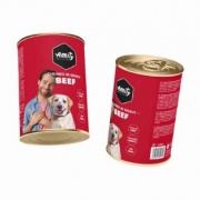 Lata AMITY Chunks Dog BEEF (1250gr)