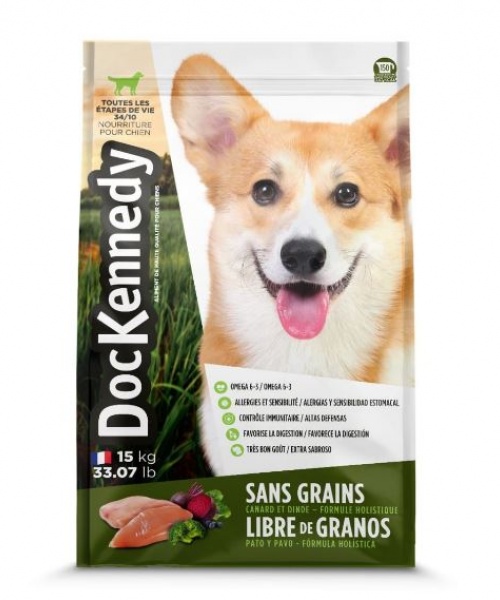 Doc Kennedy Grain Free Pato y Pavo (15Kg)
