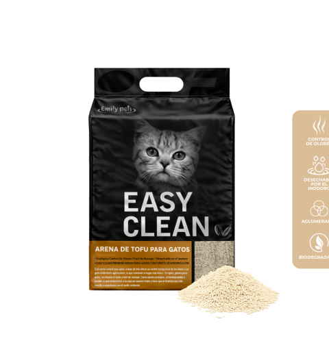 Arena de Tofu Easy Clean Café (Pack 4kg)