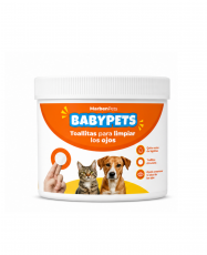 Toallitas para Limpiar los Ojos BabyPets (100 Unidades)