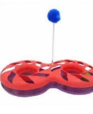 Juego doble anillo para gatos