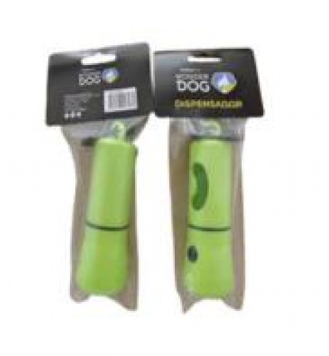DISPENSADOR DE BOLSAS CON LINTERNA