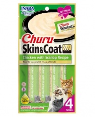 CHURU SKIN&COAT CHICKEN/SCALLOP