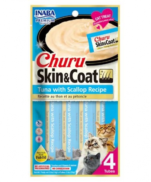 CHURU SKIN&COAT TUNA/SCALLOP