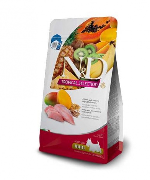 N&D Tropical Canine Mini Adulto Pollo 2.5 Kg