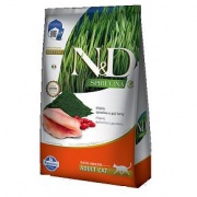 N&D Spirulina Feline Tilápia Adulto (1.5kg y 7kg)