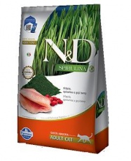 N&D Spirulina Feline Tilápia Adulto (1.5kg y 7kg)