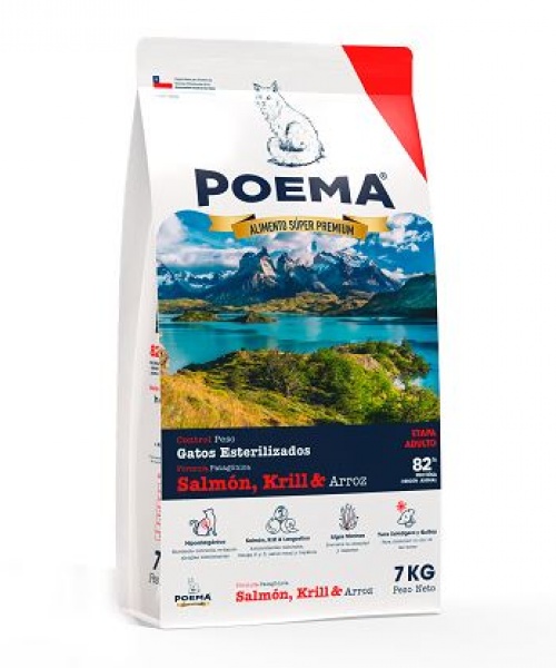 POEMA Esterilizado Control de Peso 7kg