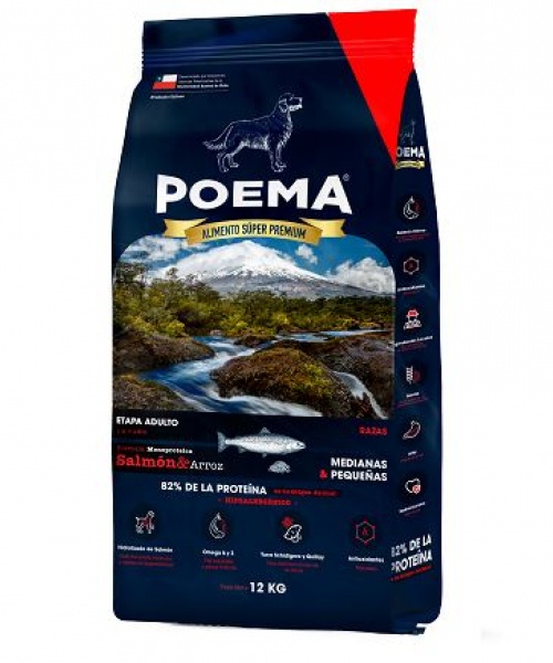POEMA Adulto Salmón&Arroz 12kg