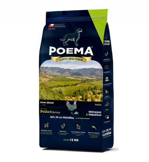 POEMA Senior Pollo&Arroz 12kg
