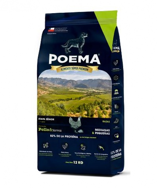 POEMA Senior Pollo&Arroz 12kg