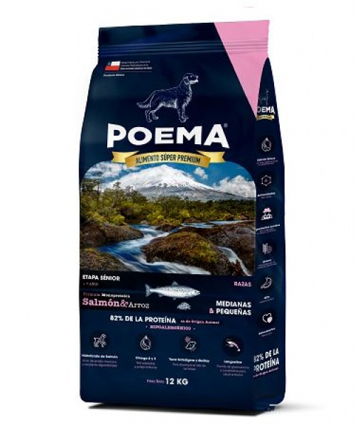 POEMA Senior Salmón&Arroz 12kg