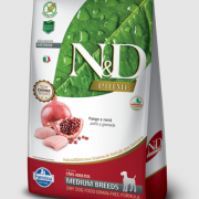 N&D Prime Canine Adult Medium Pollo/Granada (10Kg)