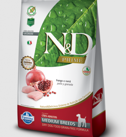 N&D Prime Canine Adult Medium Pollo/Granada (10Kg) N&D Prime Canine Adult Medium Pollo/Granada (10Kg)