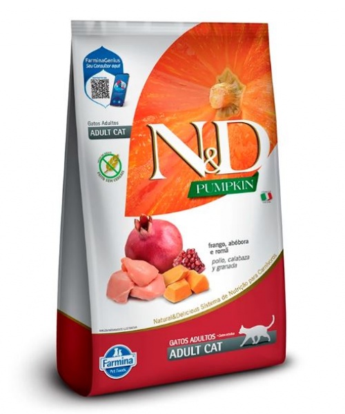 N&D Pumpkin Feline Adulto Pollo (7,5Kg)