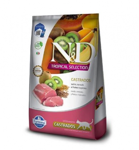 N&D Tropical Feline Adulto Castrado Cerdo (7,0Kg)
