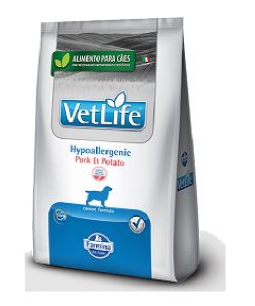 VET LIFE NATURAL HIPOALERGENICO CERDO CANINE (2 y 10 kls)
