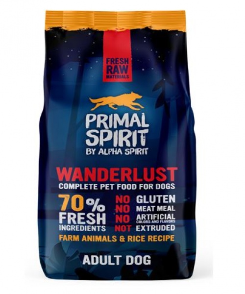 Alpha Spirit Primal Wanderlust (12Kg)