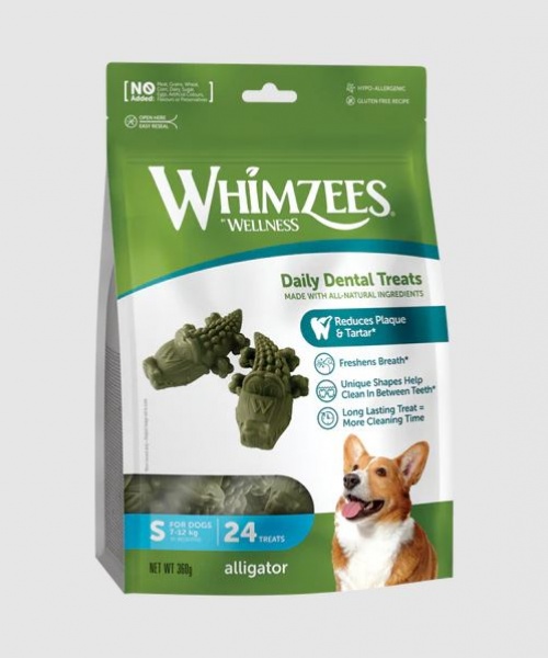 Snack Dental Whimzees Alligator S (24 unid)