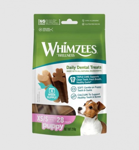 Snack Dental Whimzees Puppy S (28 unid)