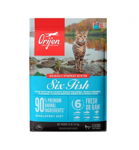 ORIJEN Six Fish Cat (5,5kg)