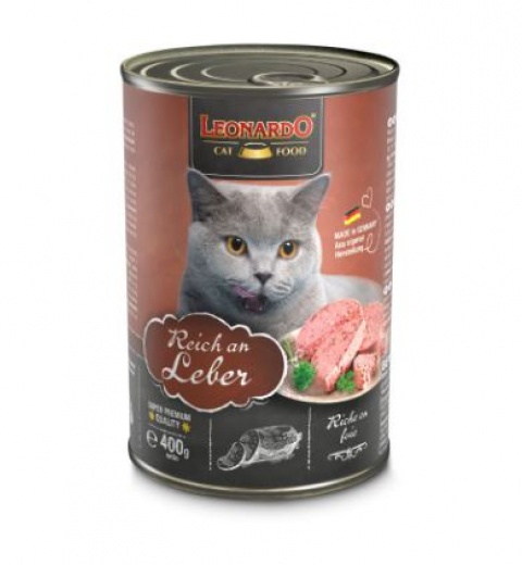 Lata Leonardo QS Hígado (400gr)
