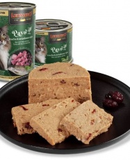 Lata Leonardo Superior Selection Pavo con Trucha & Arándanos Rojos (400gr)