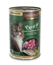 Lata Leonardo Superior Selection Pavo con Trucha & Arándanos Rojos (400gr)