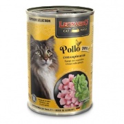 Lata Leonardo Superior Selection Pollo con Espinacas (400gr)