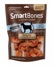 Smartbones Peanut Butter Mini Huesitos 8 Pk