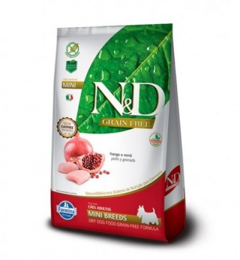 N&D Prime Canine Mini Adulto Pollo/Granada 2.5 Kg
