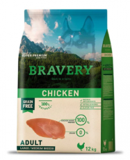 BRAVERY CHICKEN ADULT LARGE/MEDIUM BREEDS (4 y 12 kls)