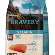 BRAVERY SALMON PUPPY LARGE/MEDIUM BREEDS (4 y 12 kls)