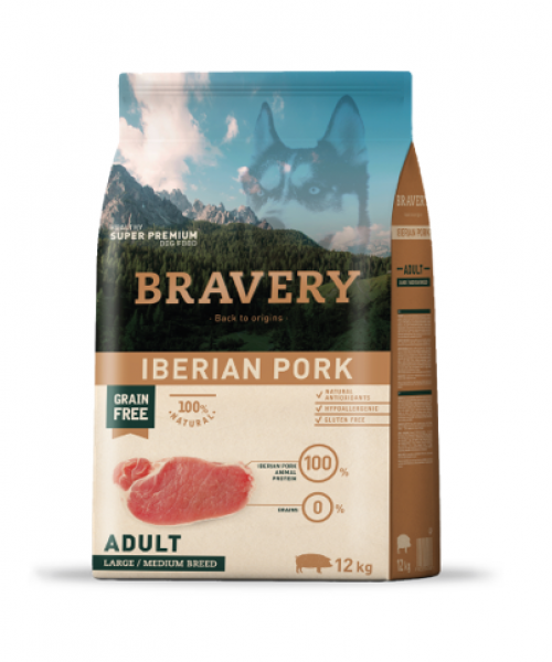 BRAVERY IBERIAN PORK ADULT (4 kg)