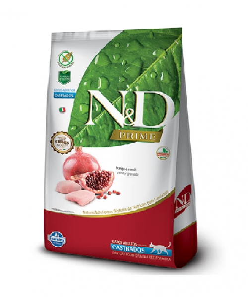 N&D Prime Feline Adulto Castrado Pollo (1,5kg)