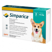 Simparica (3 Comprimidos) (5, 10, 20, 40, 80 y 120 mg)