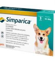 Simparica (3 Comprimidos) (5, 10, 20, 40, 80 y 120 mg)