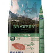 BRAVERY CHICKEN MINI ADULT SMALL BREEDS (2 y 7 kls)